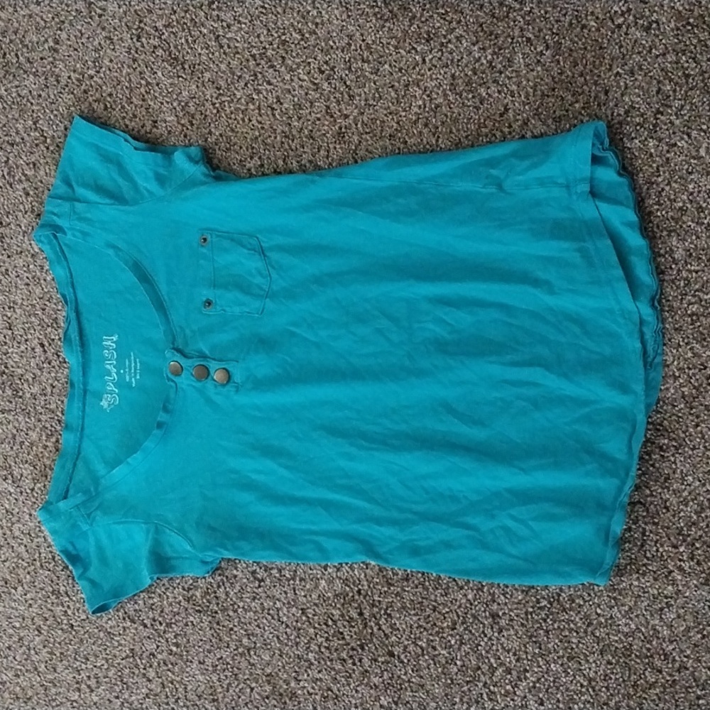 Girls Splash short sleeve tee shirt size M